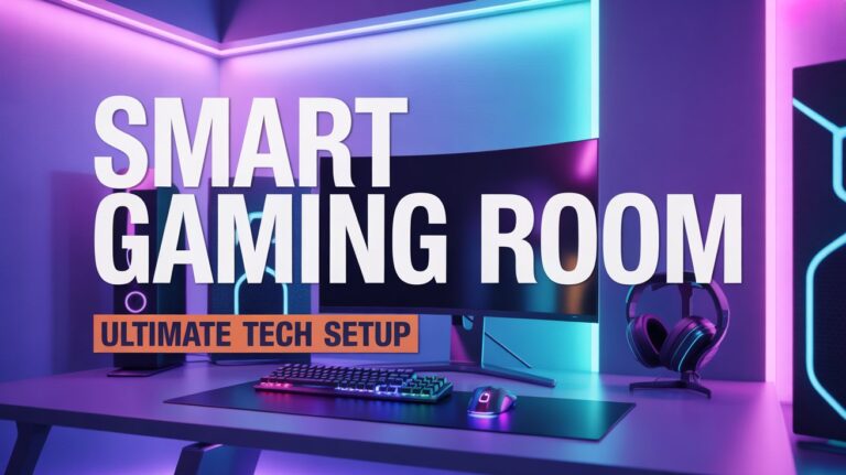 Building the Ultimate Connected Gaming Room with smart tech.