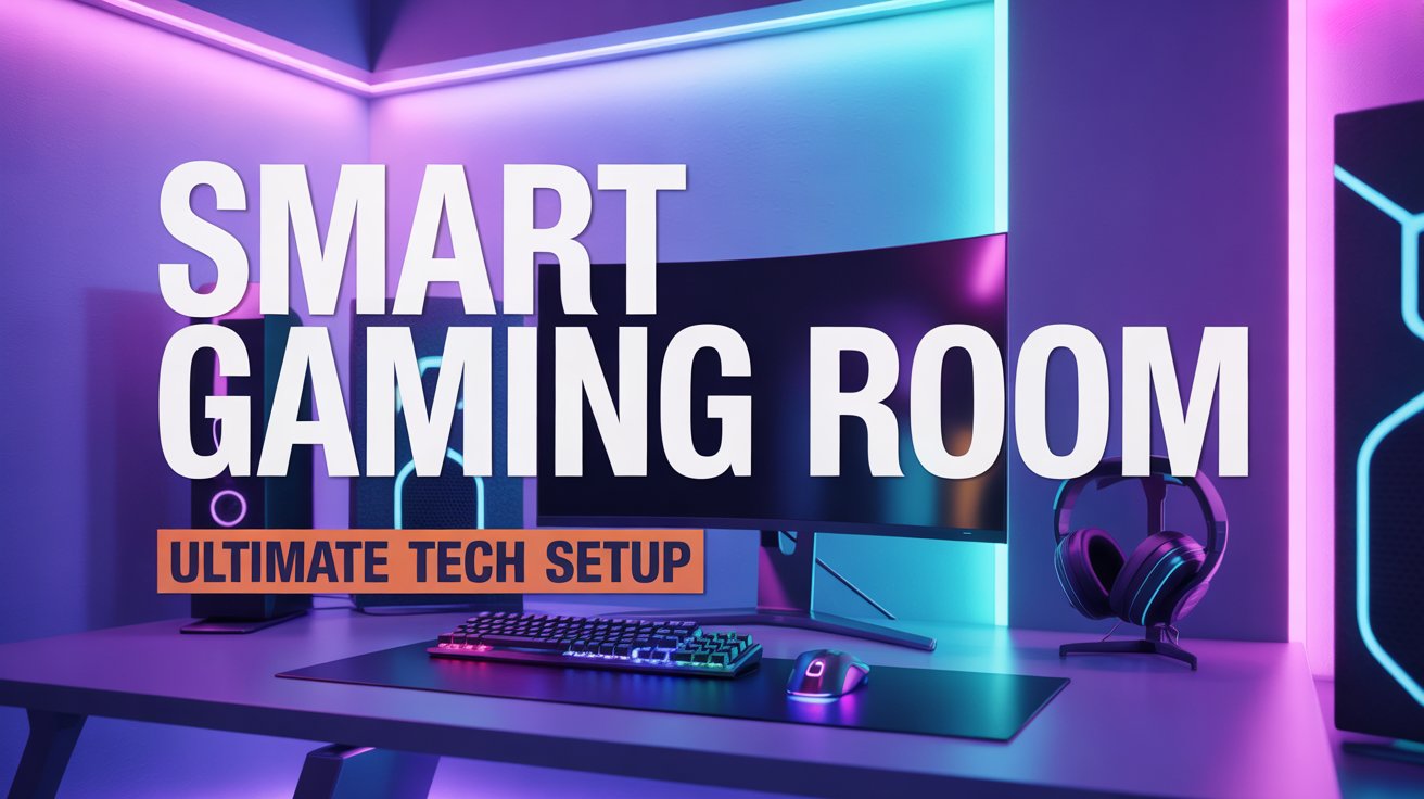 Building the Ultimate Connected Gaming Room with smart tech.